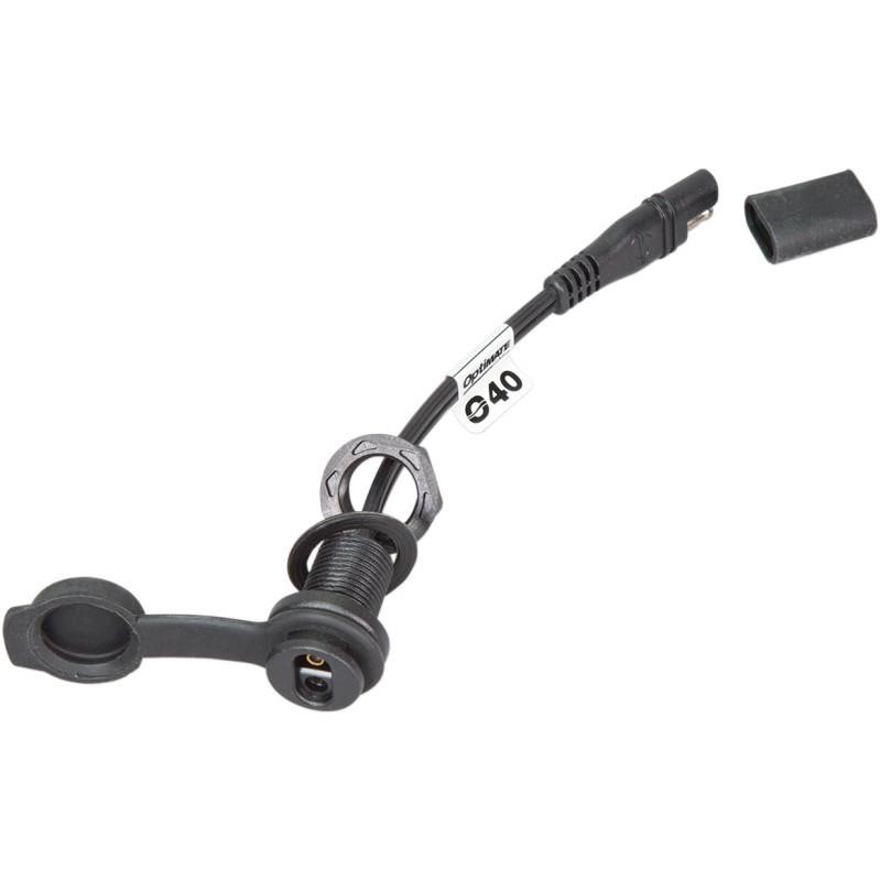 Tecmate Weatherproof Panel-Mount Sae Socket, with 6in. Cable #O-40S