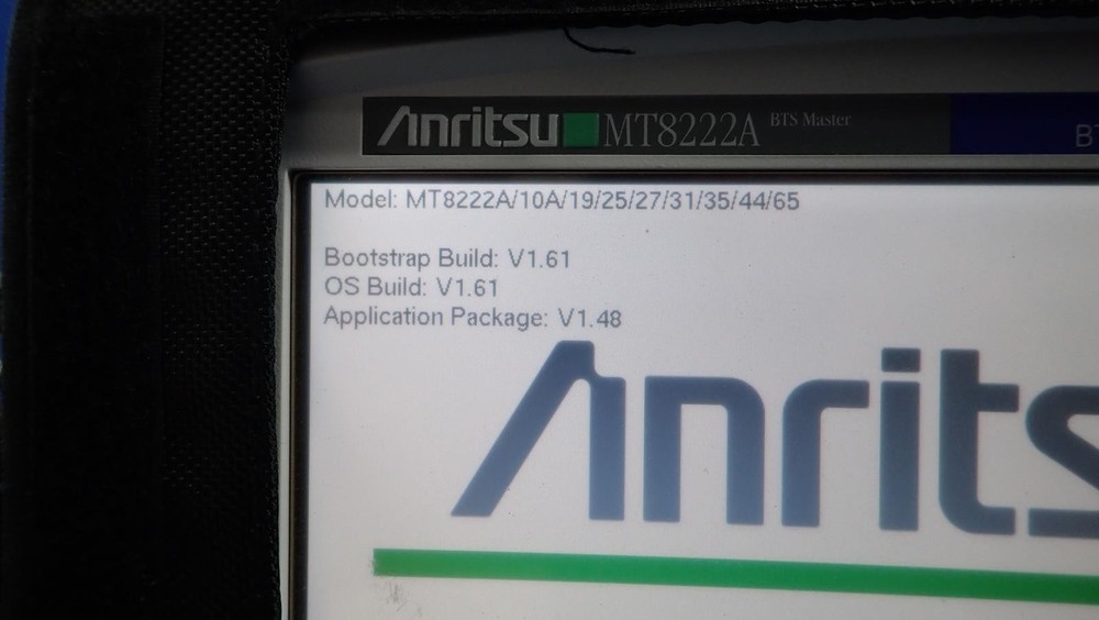 ANRITSU MT8222A BTS Master Multi-Functional Base Station Analyzer + Options