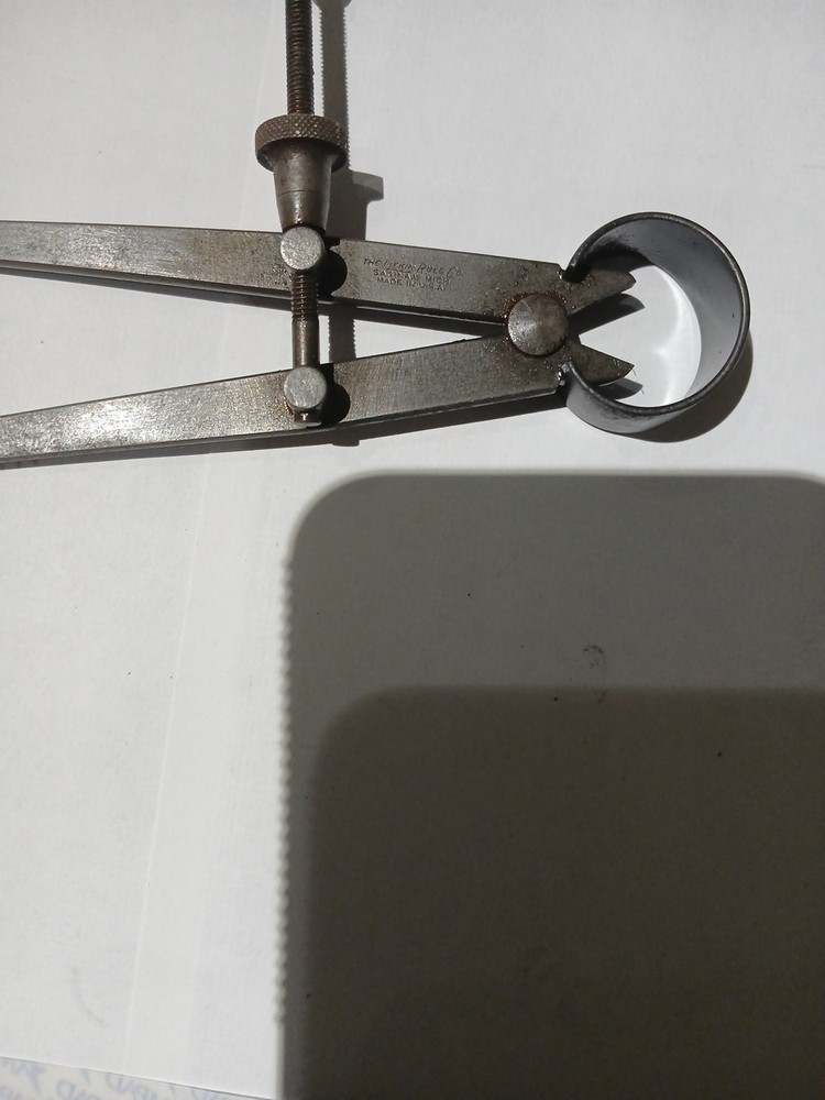 Vtg Lufkin Ruler Co. Inside Spring Caliper 7in.