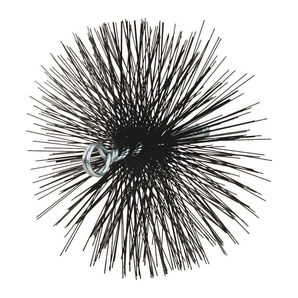 Meeco's Red Devil 6"Rnd Wire Chimney Brush