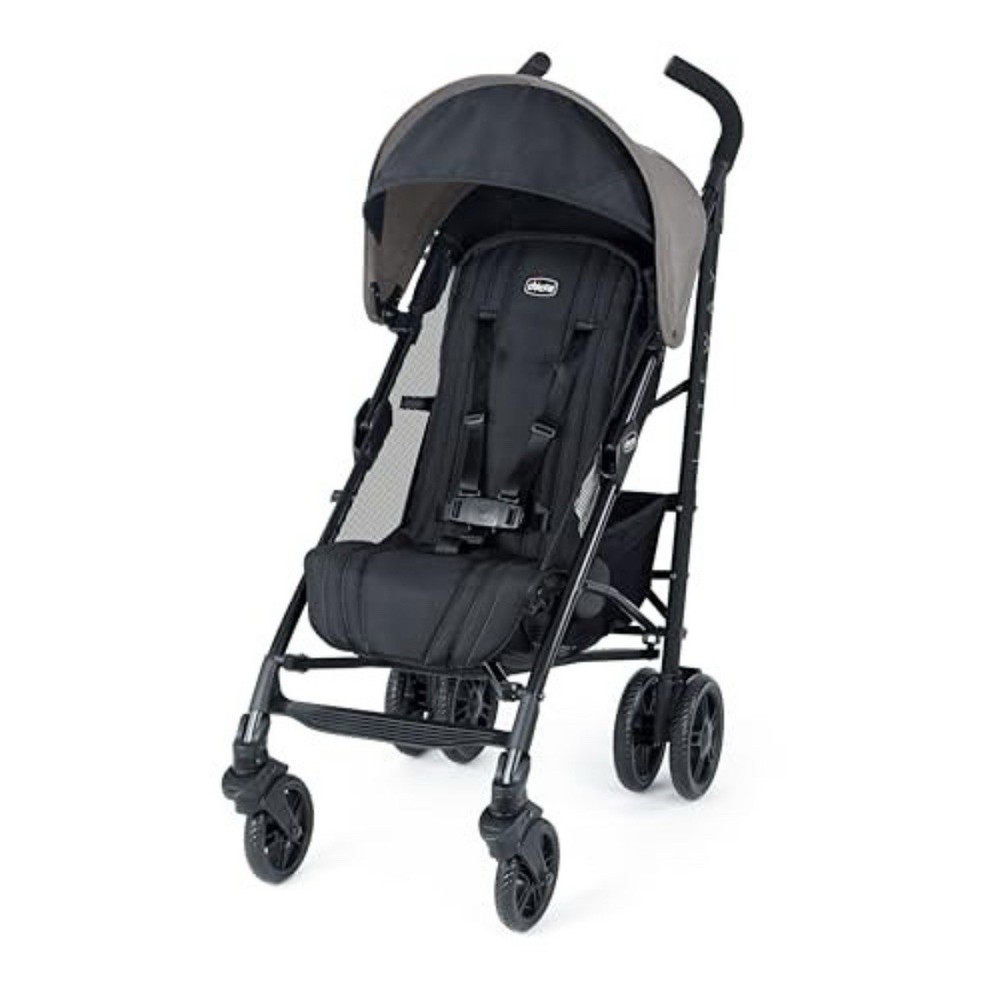 New Chicco Liteway Stroller Compact Dune Brown Lightweight 3D Fold Stroller