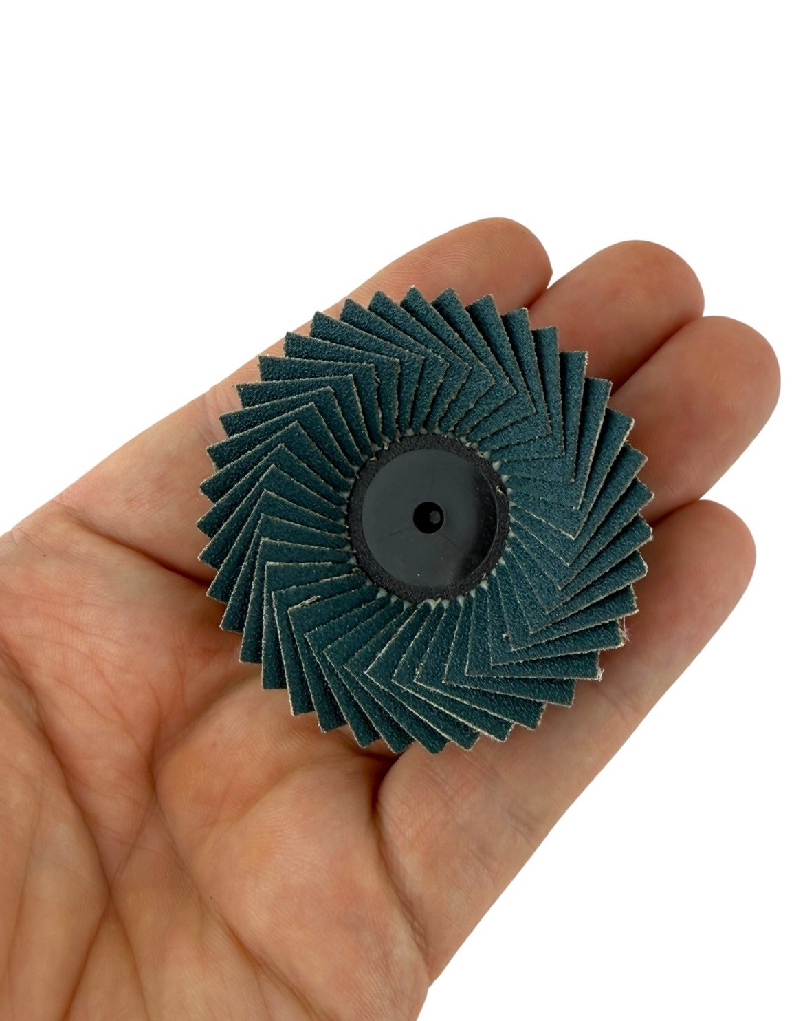 (5) KIMBALL MIDWEST #87453 2” 120-Grit Mini Flap Discs (Made In England)