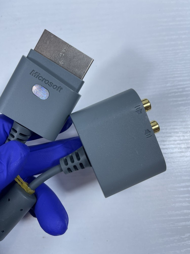 Microsoft Xbox 360 RCA Optical Audio Adapter AV Cable