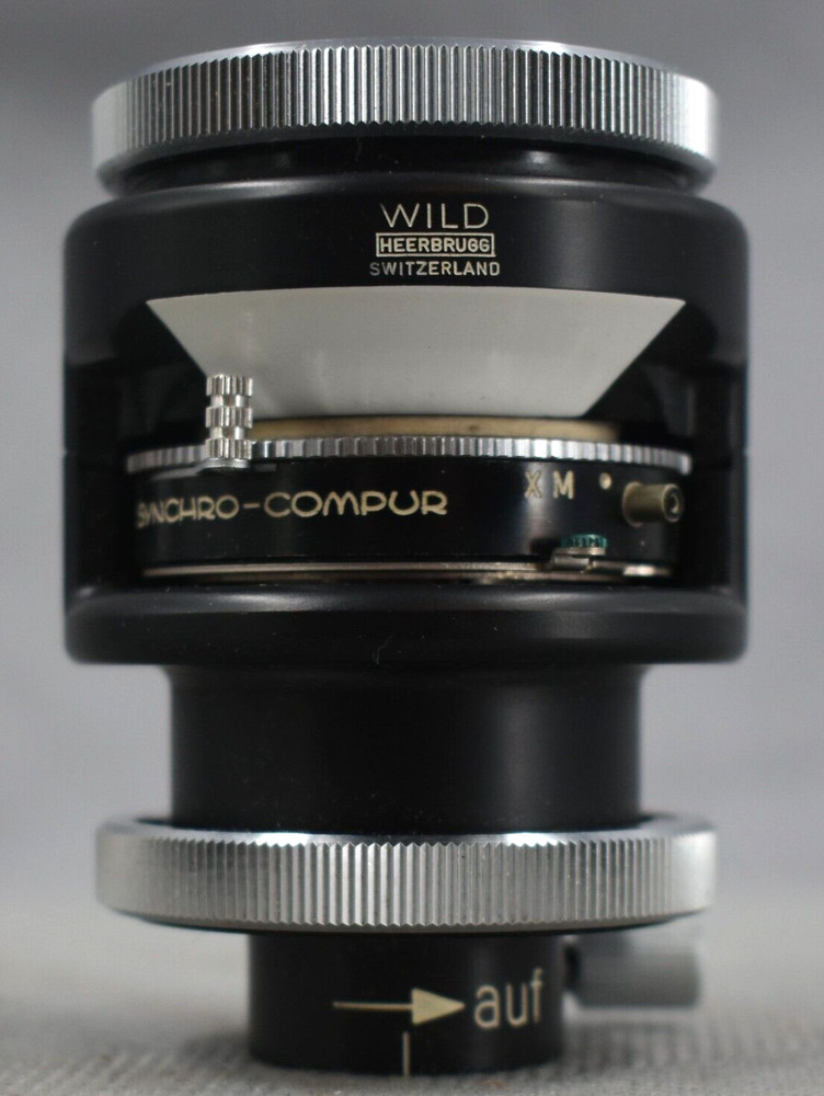 Wild Heerbrugg Synchro-Compur Microscope Camera Attachment/Adapter