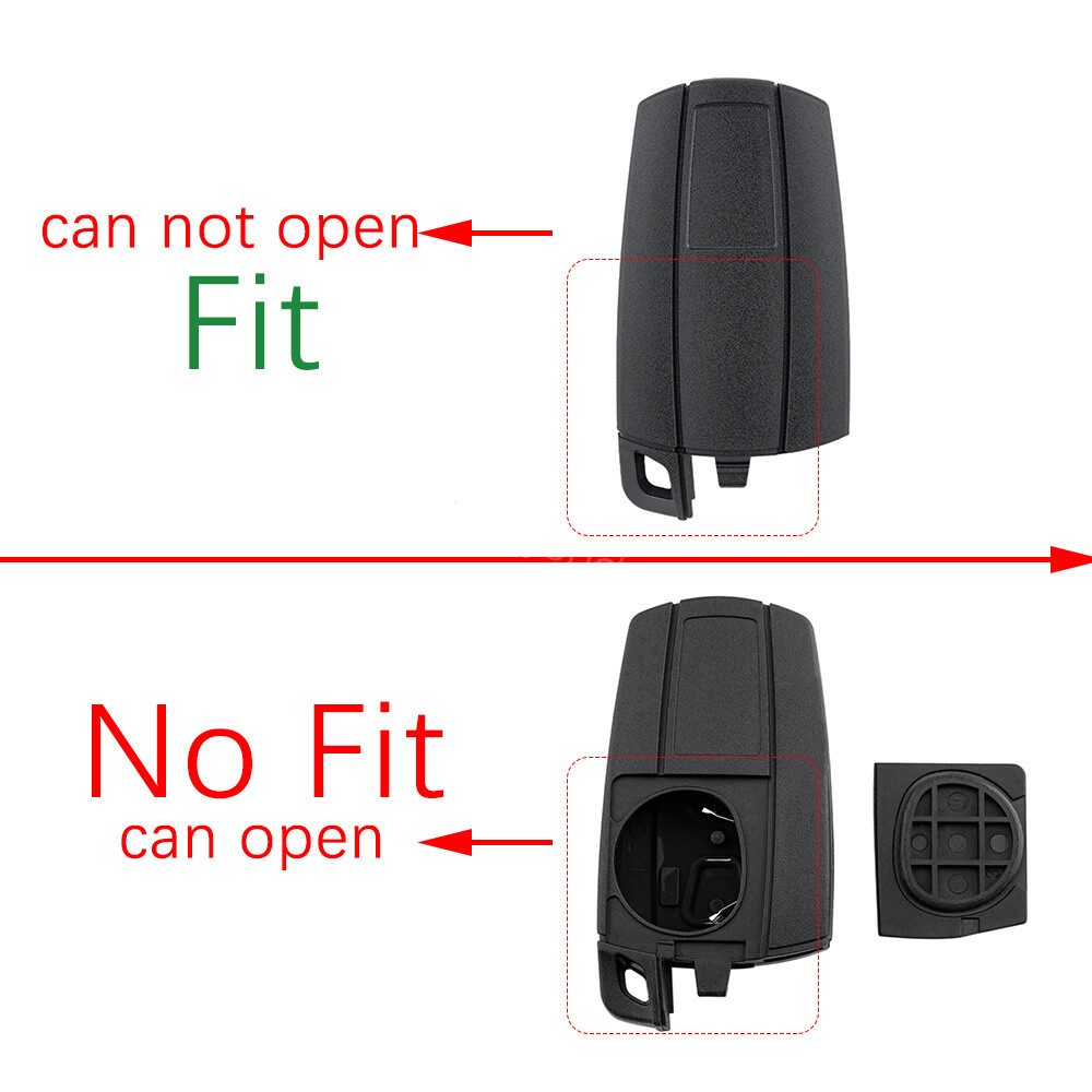 Smart Remote Key Case Shell Fob 3 Button for BMW 1 3 5 6 Series E90 E91 E92 E60