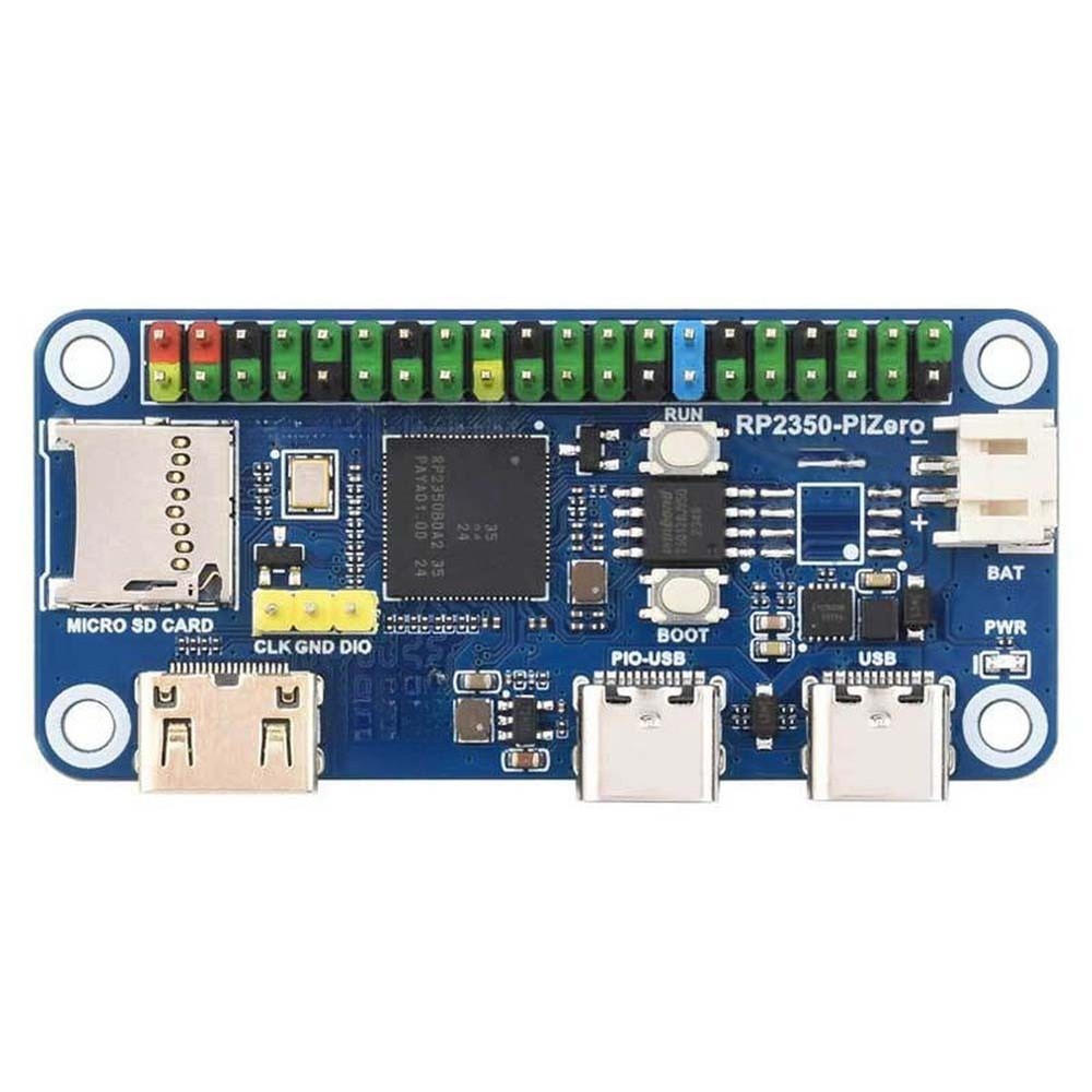 RP2350 PiZero Dual-Core Development Board Compatible with MicroPython and C/C++