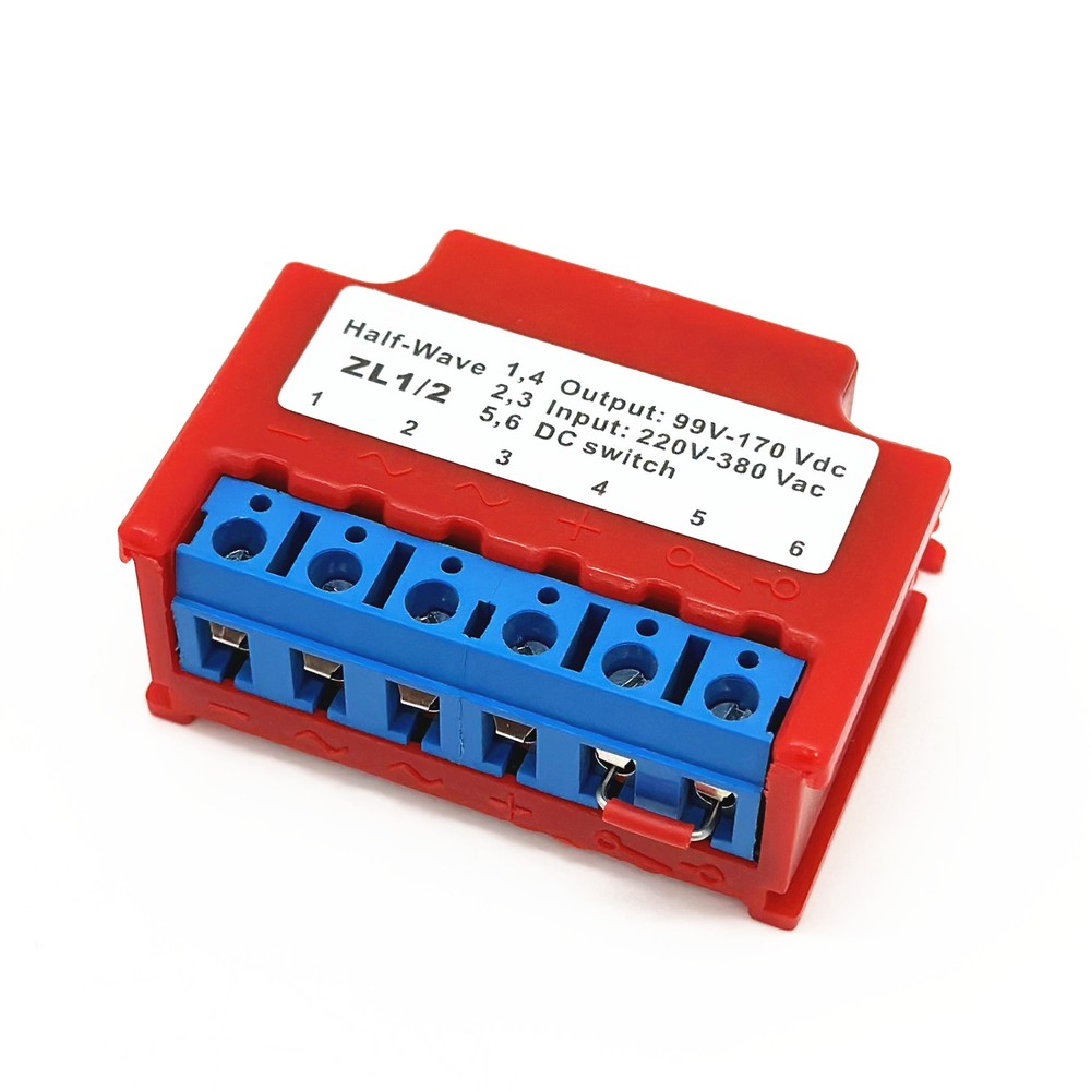 ZL1/2 AC220V-380V DC99V-170V half wave brake rectifier module