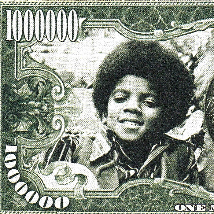 Michael Jackson Million Dollar Bill Play Funny Money Novelty Note + FREE SLEEVE