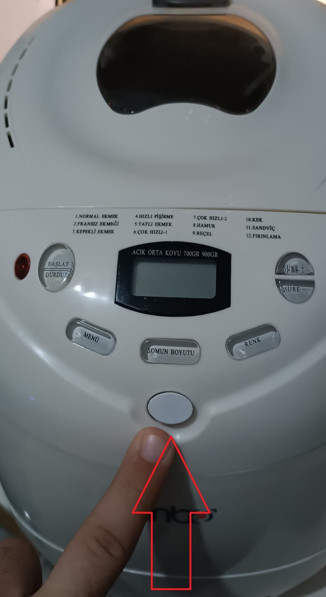 Replacement Lid Open Button for Sinbo Bread Machine – Easy and Durable Operation