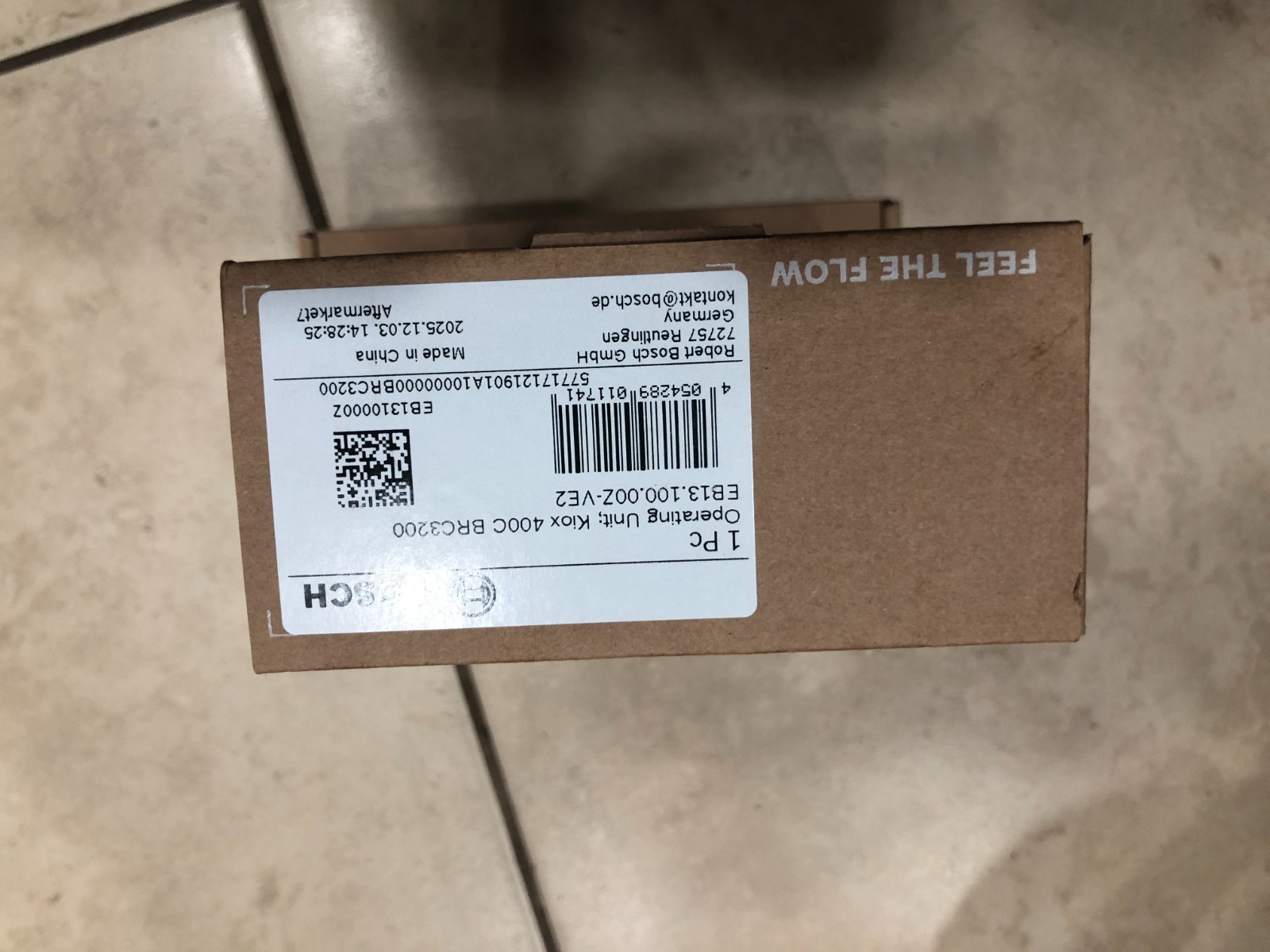 BOSCH KIOX 400c (BRC3200) display screen for the smart system Gen 4 and 5