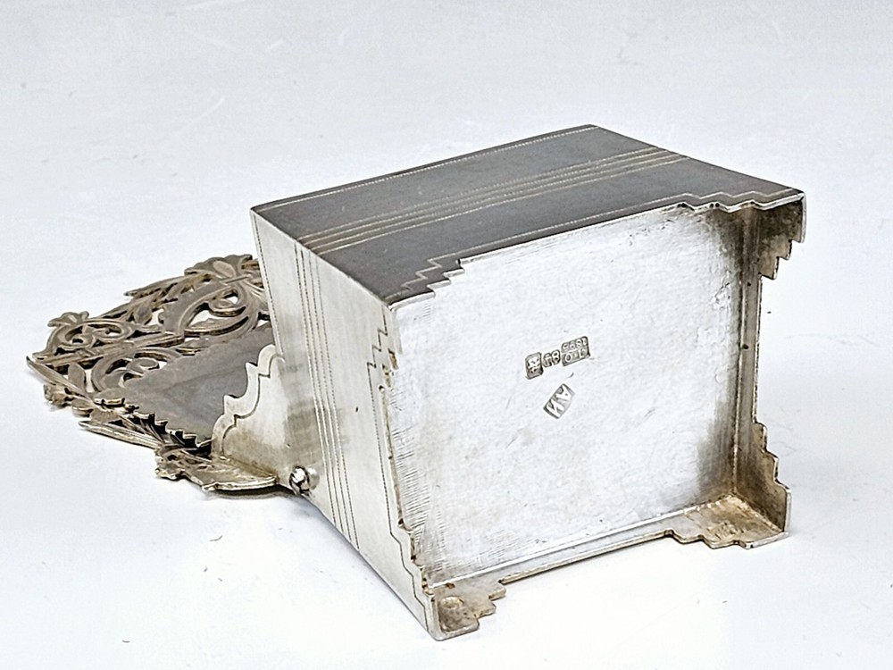 Large 19C Russian Silver Salt Throne