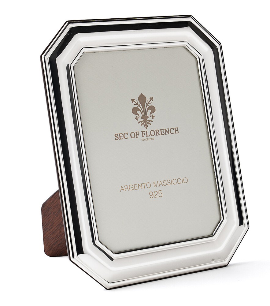 925 Solid Silver Frame Ideal for an Important Gift 9x13*7407