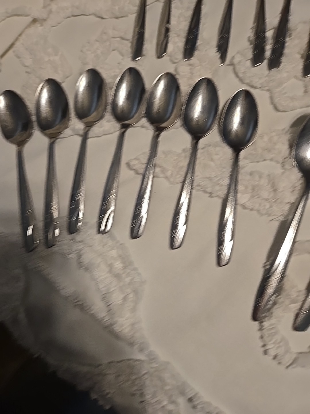 THOR STAINLESS U.S.A FLATWARE LOT STARS SPACE AGE ATOMIC 30 Pieces Rare