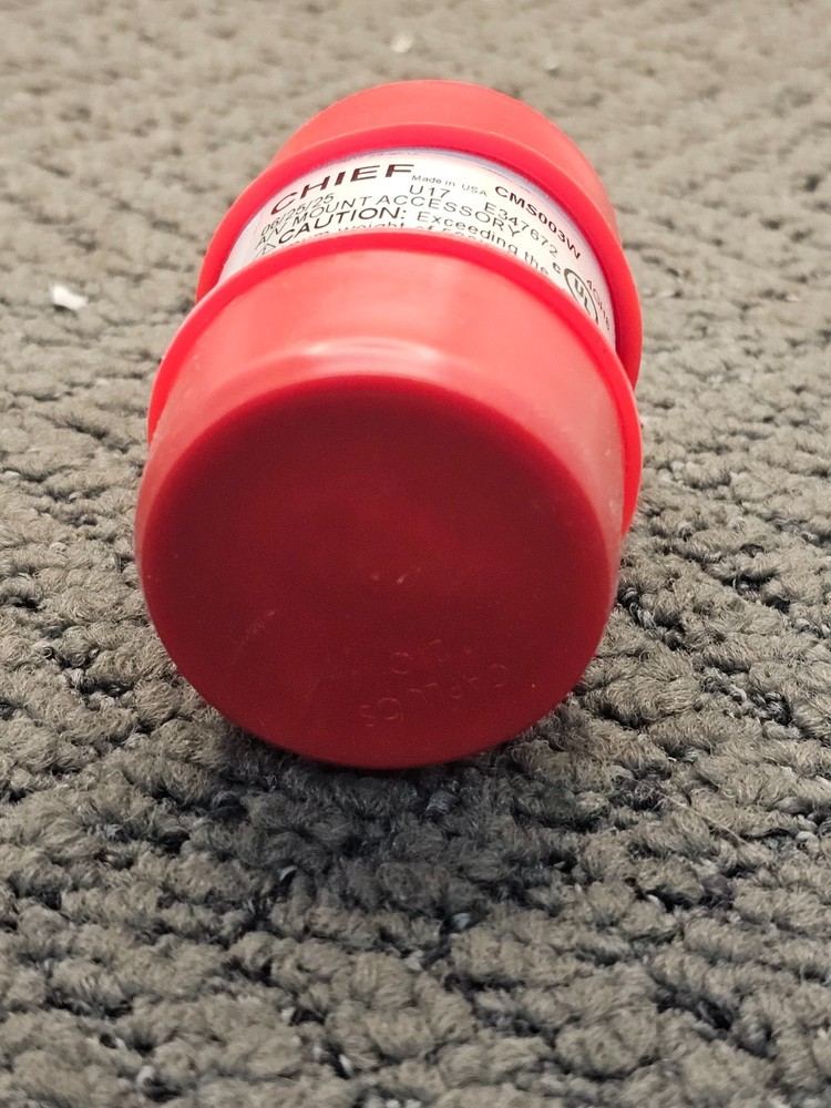 Chief CMS003W 3" Speed-Connect Fixed Extension Column White