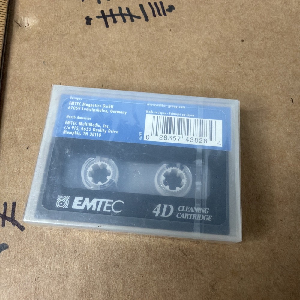 EMTEC 4MM Cleaning Cartridge 4D