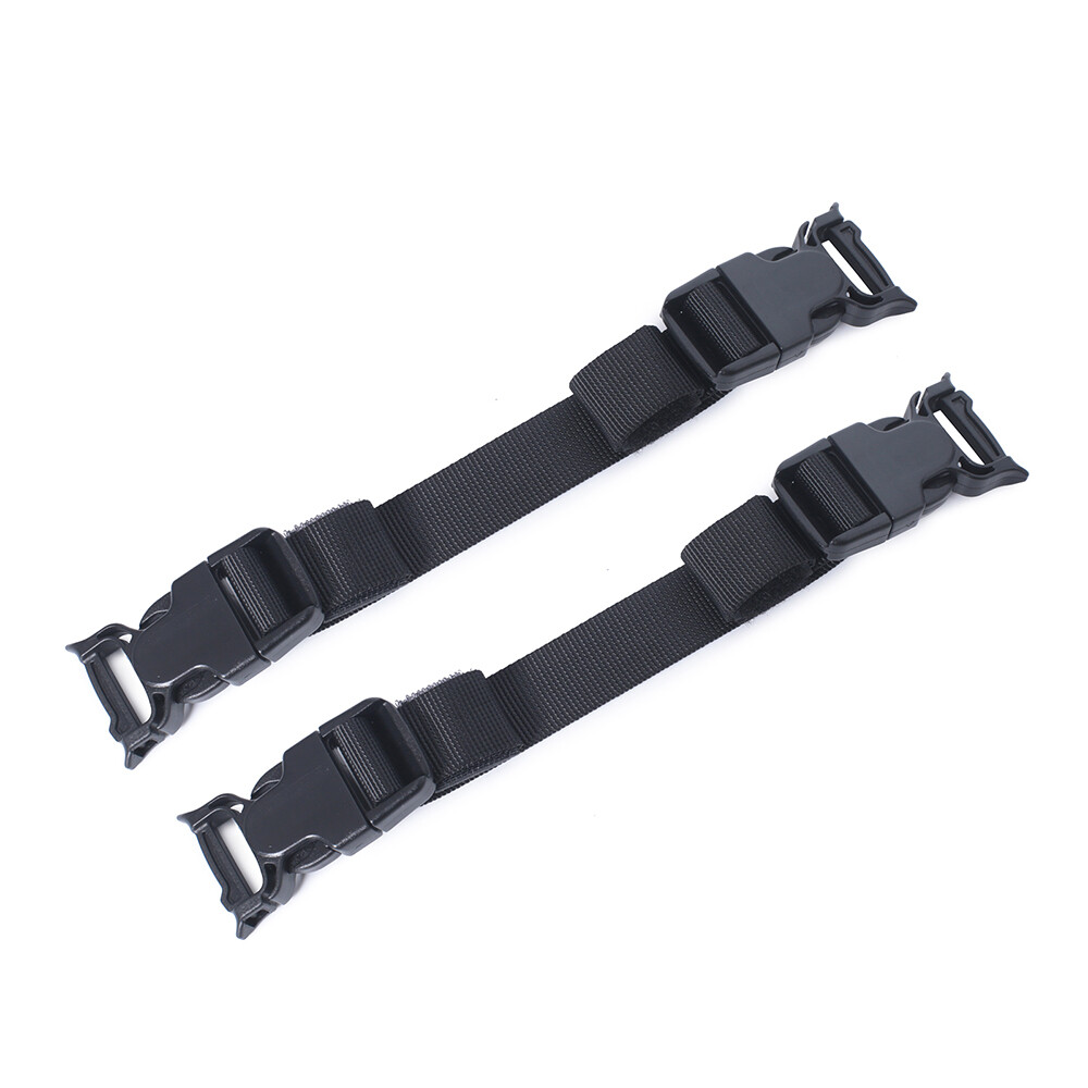 4pcs Tactical Molle Fixed Strap Backpack Straps Nylon Accessories with Buckle