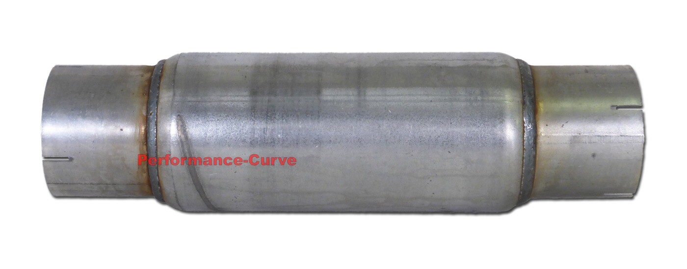 Flo Pro Twister F5 Exhaust Muffler - Race / Diesel / Resonator 4" In - 18" Long