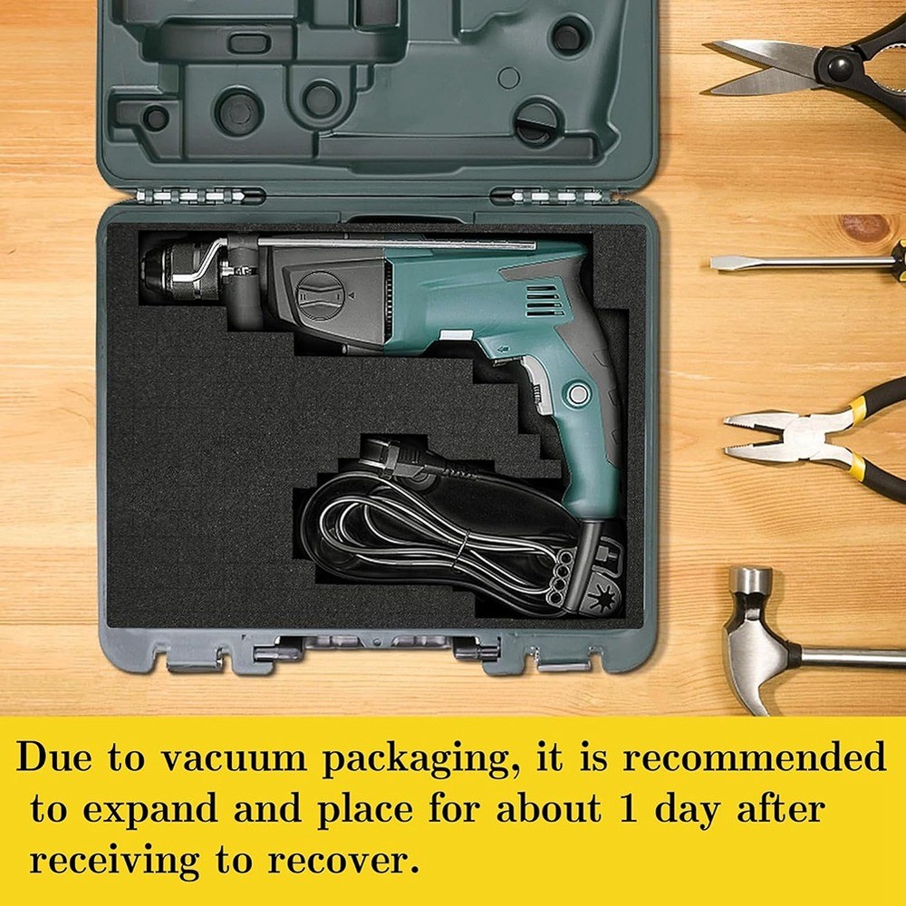 2Pack 16 X 12 X 2 Inch Foam Inserts for Cases for Toolbox Camera Storage O7O4