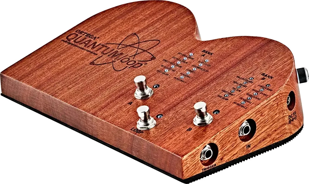 Ortega Guitars QUANTUMloop Looper Pedal w/ Multi Digital Percussion - Stomp B...