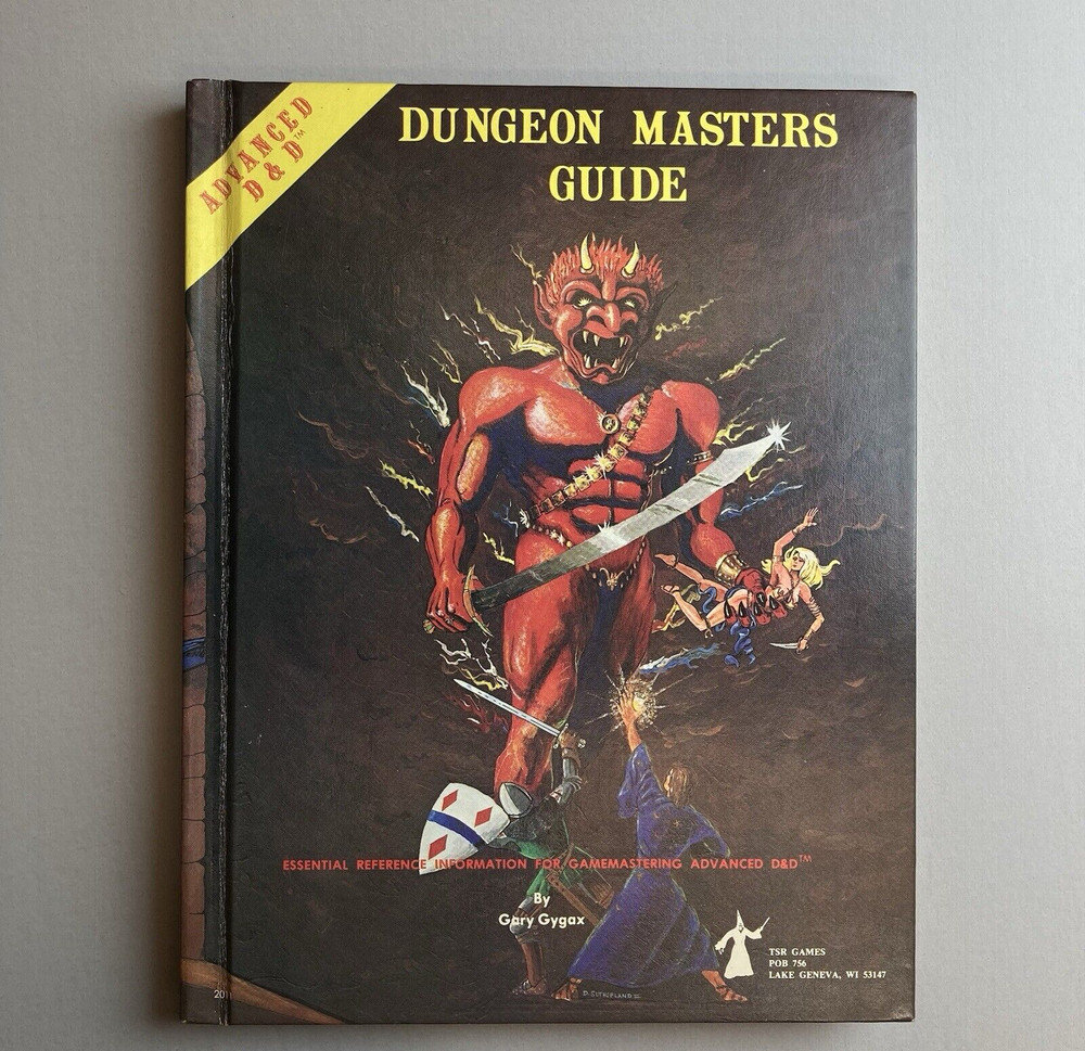 Dungeons & Dragons Dungeon Masters Guide revised ed.  1979 Excellent condition