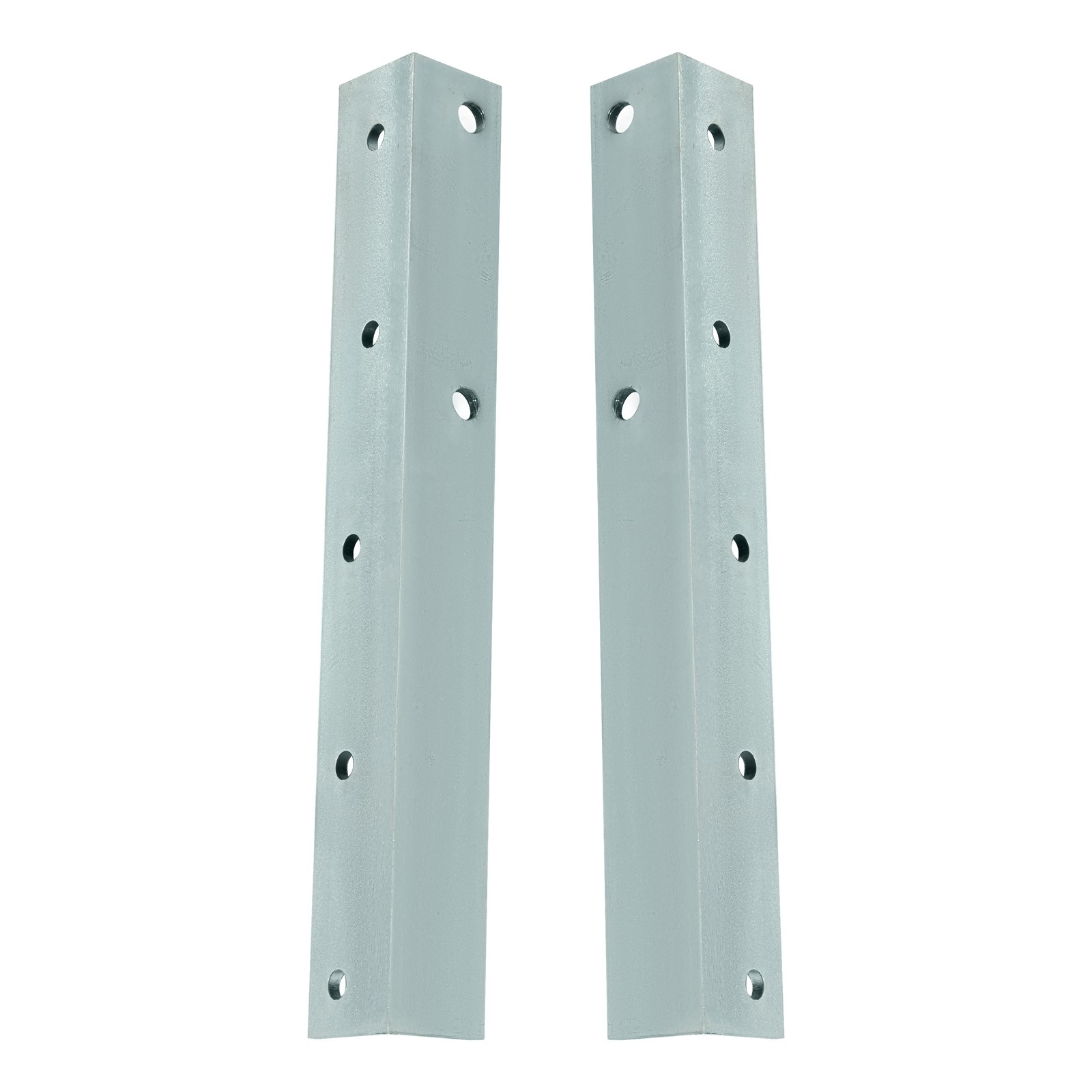 Silvery Battery Box Tool Mounting Brackets For Peterbilt 375 378 379 386 Pair