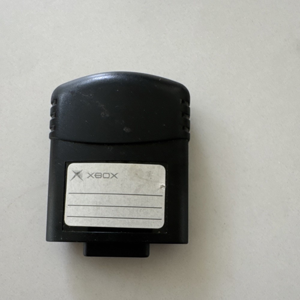 Microsoft Xbox Memory Unit X08-25319 Black External Attachment