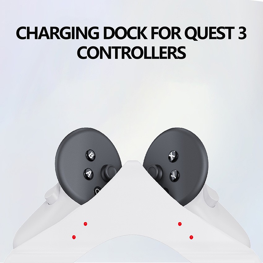 Charging Stand for Meta Quest 3/Quest 3S VR Controller Charging Dock Accessories