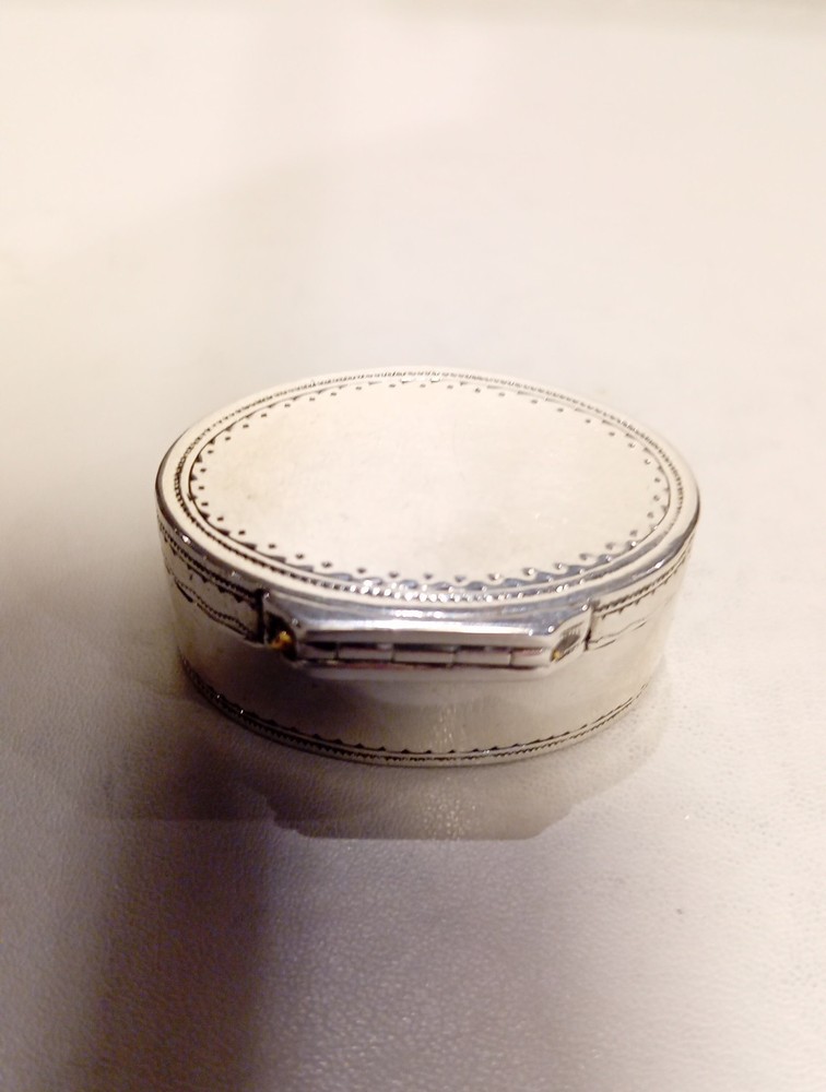 Solid Silver Early Georgian Snuff Box Circa 1740