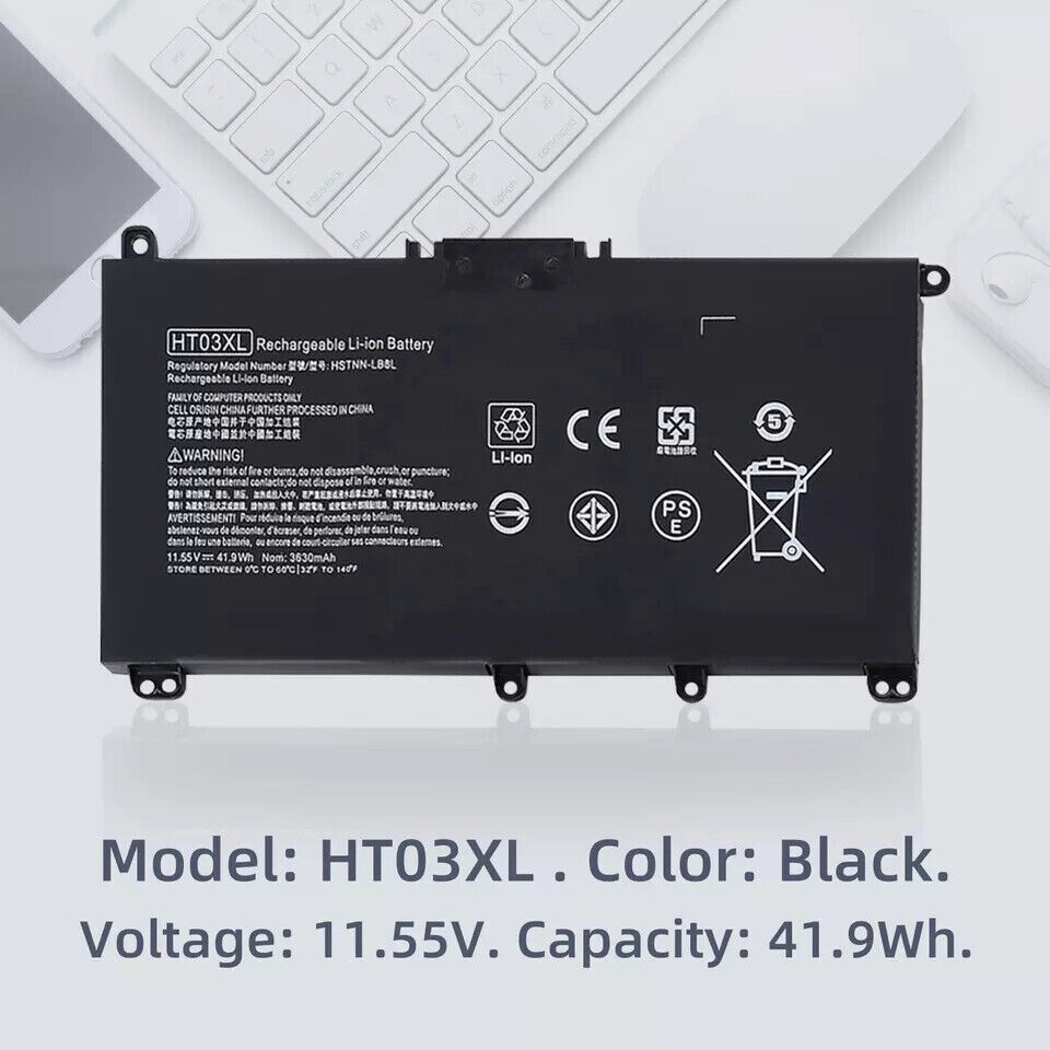 HT03XL Battery for HP Pavilion L11421-2C2 L11119-855 14-CE 14-CF 15-CS 15-DA New