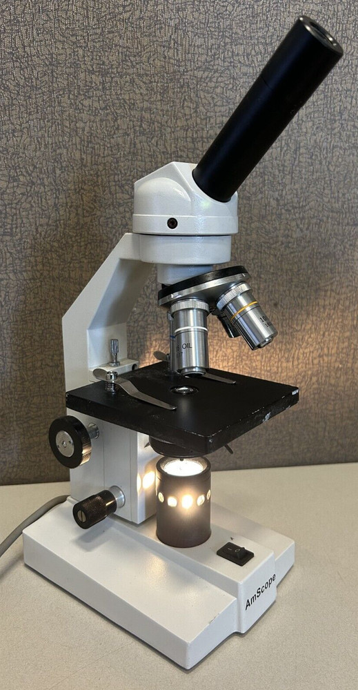 AmScope Illuminator 110V 20W Science Student Microscope 10X