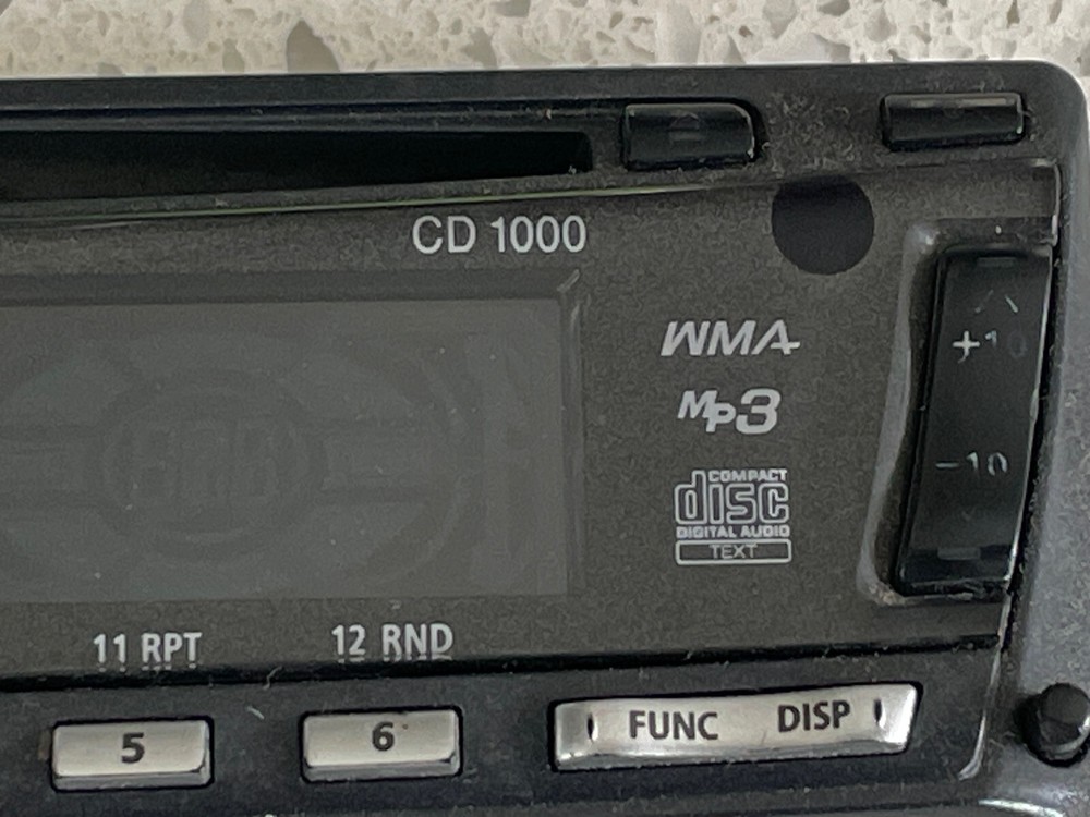 ECLIPSE CD1000 CAR STEREO FACEPLATE ONLY ECLIPSE CD1000 FACEPLATE OEM🟠