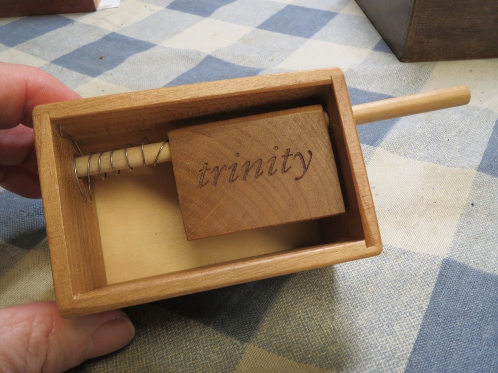 Trinity Push Button Wooden Turkey Call