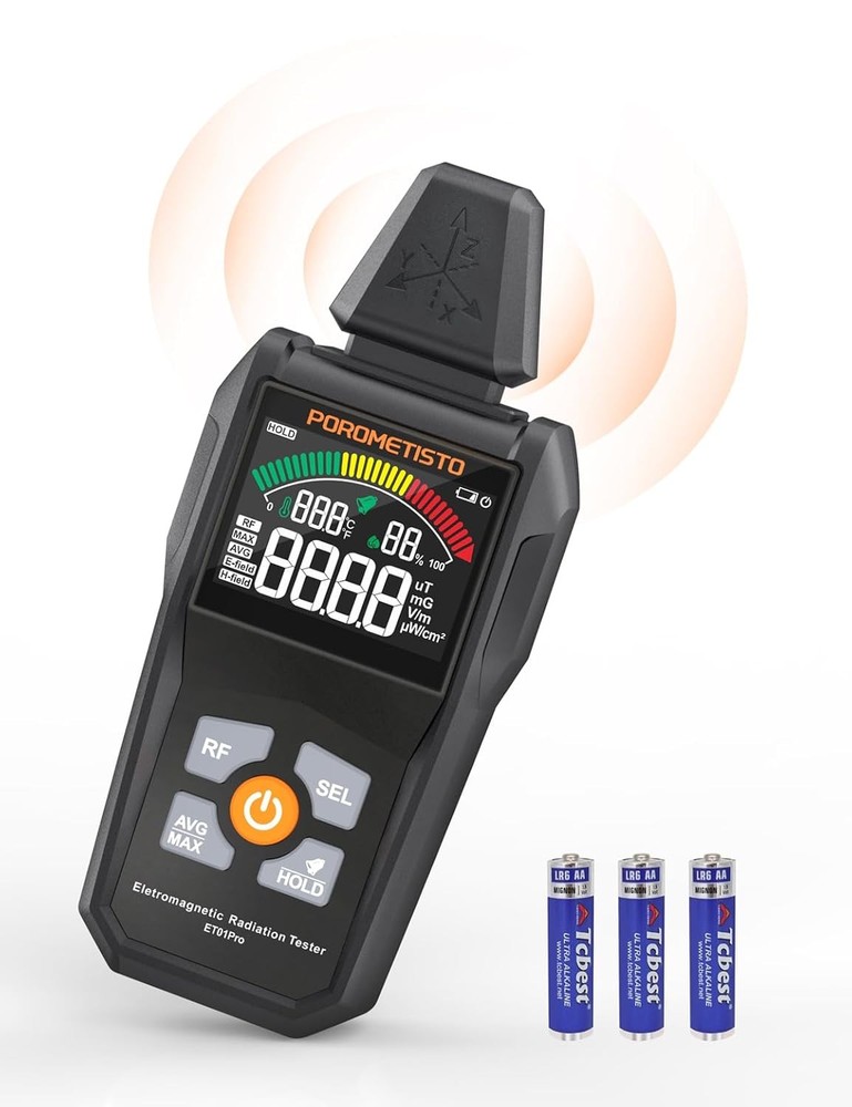 Electromagnetic Field Radiation Detector, ET01Pro Electromagnetic Detector