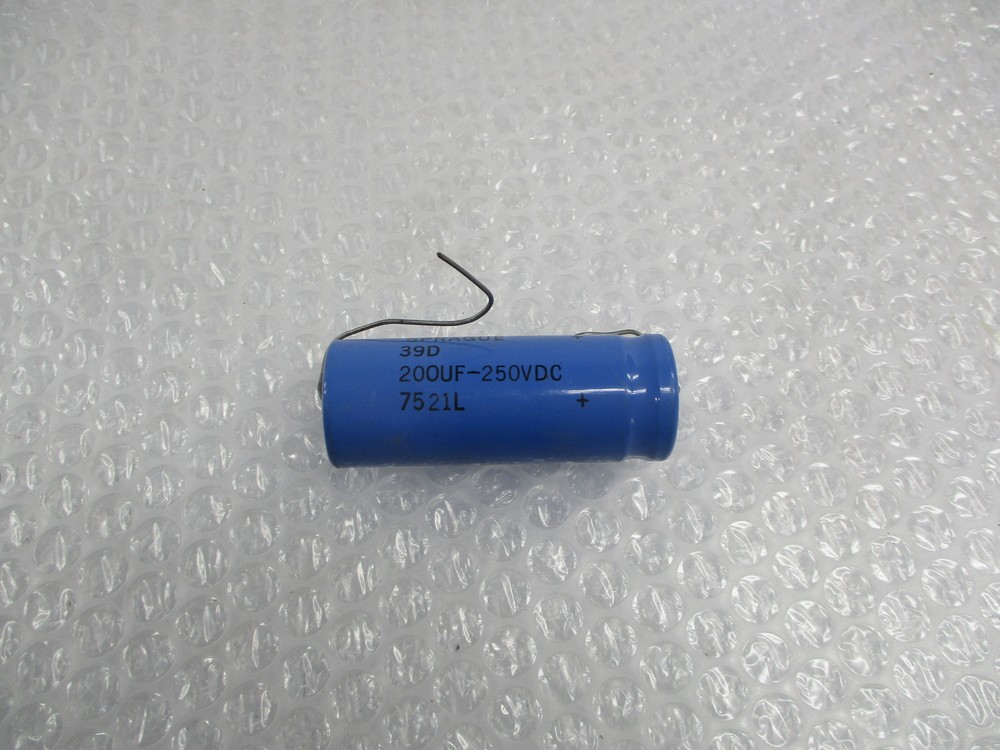 SPRAGUE 200UF-250VDC RESISTOR NSNP