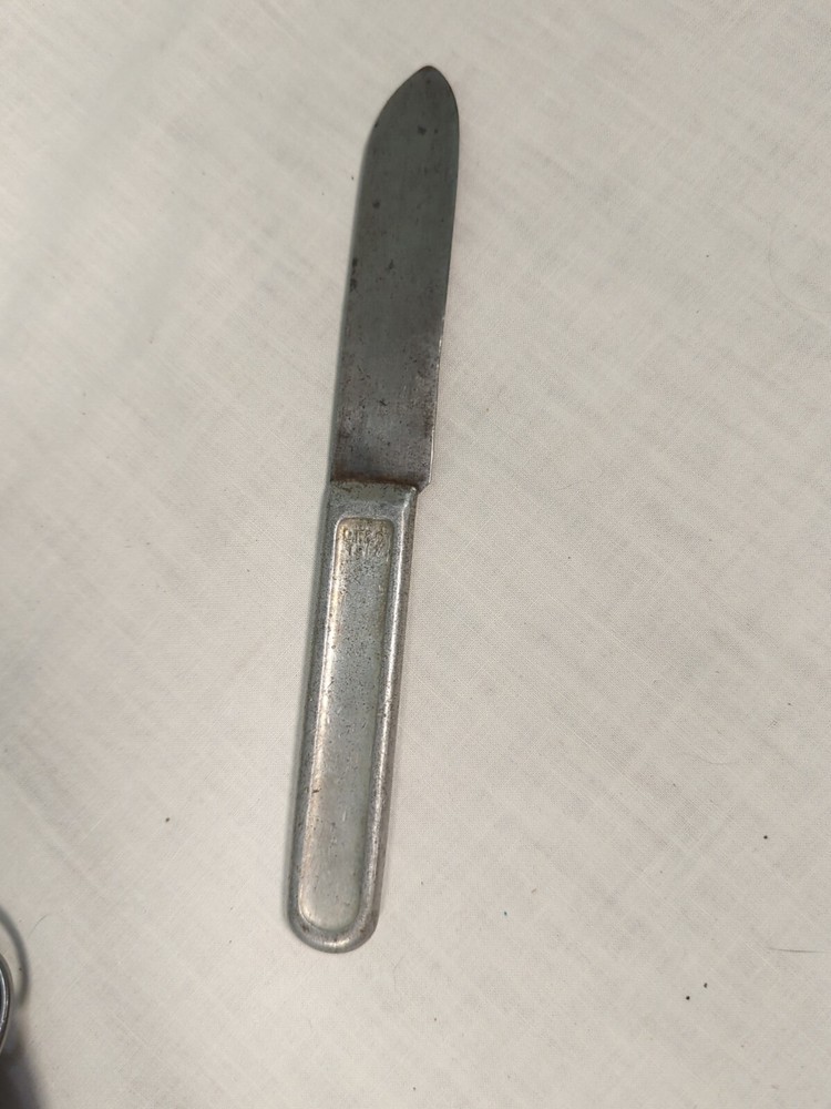 U.S. Army Mess Kit Dated 1945 Marked US E.A. CO WWII With Knife