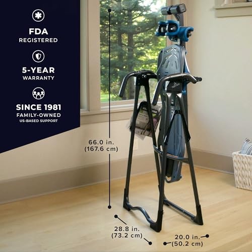 Teeter FitSpine X1 Inversion Table, Back Pain Relief Kit, - Scratch & Dent