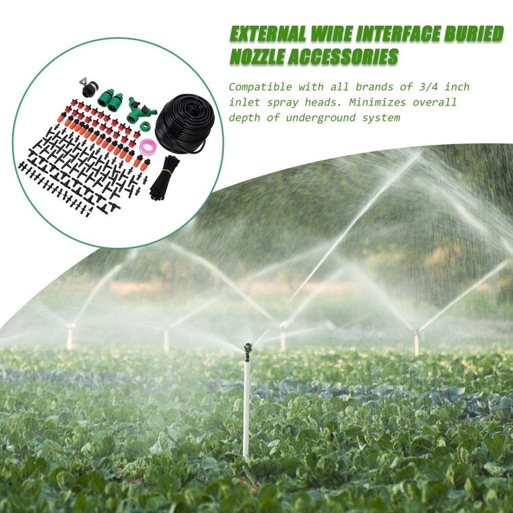 40 M Automatic Micro Drip Irrigation Kit Garden Watering System