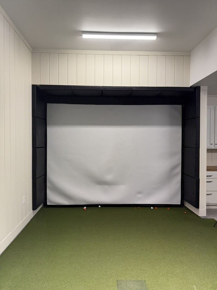 Golf Simulator Wall Padding