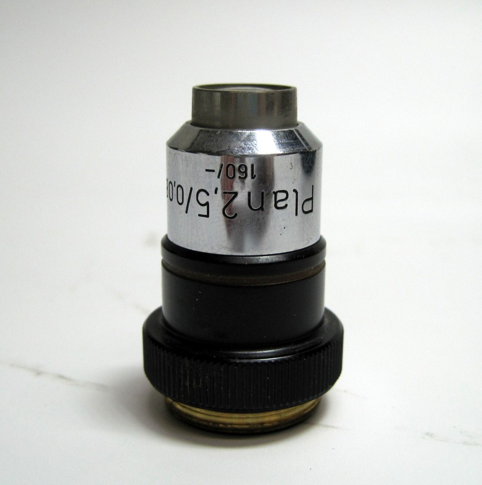 ZEISS Plan 2.5X/0.80 Microscope Objective Lens 160mm