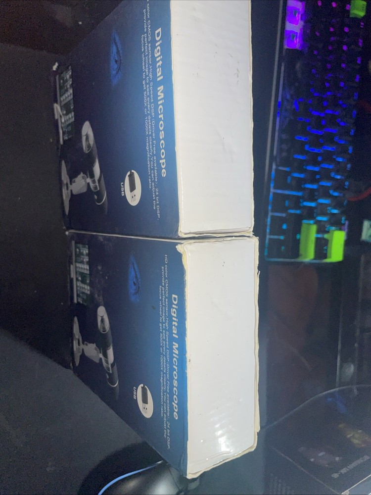 USB Digital Microscope 1000X Magnification with LED Lights