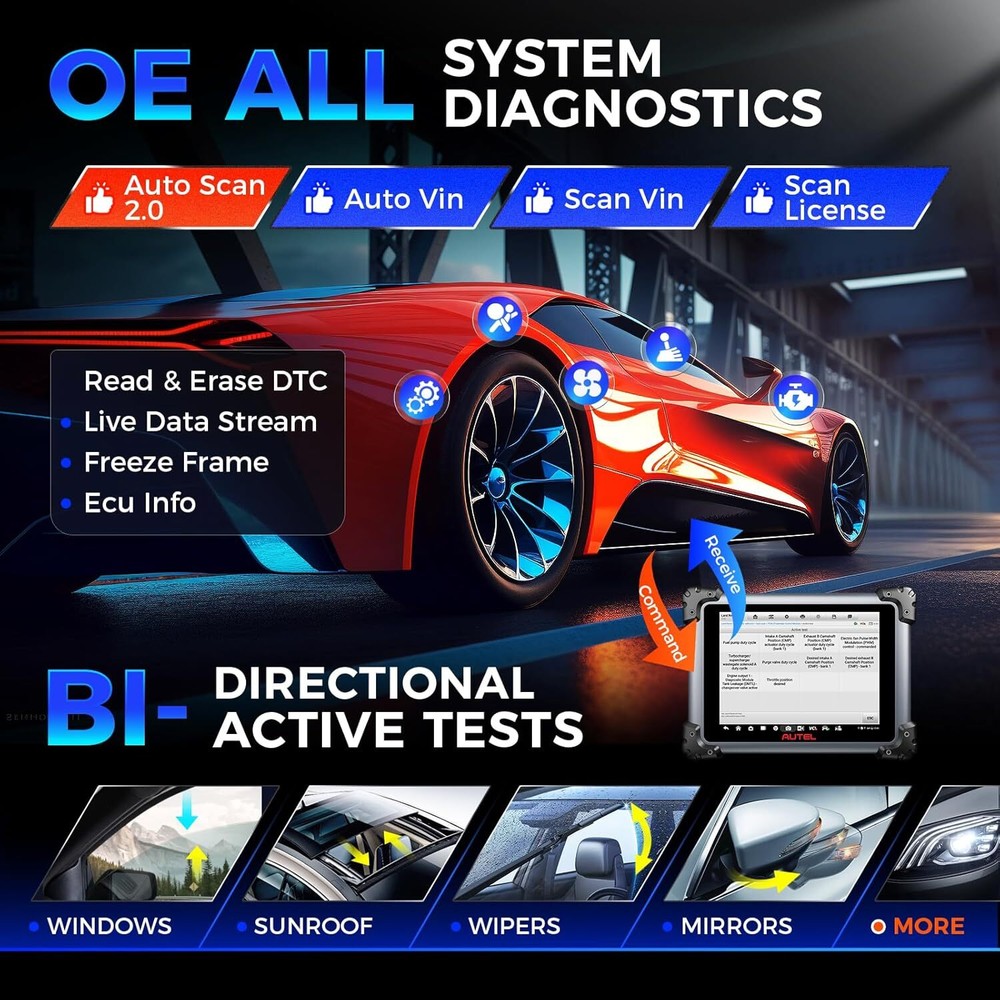 Autel MaxiSys Elite II PRO ULTRA Auto Diagnostic Scanner Programming E~CU Coding