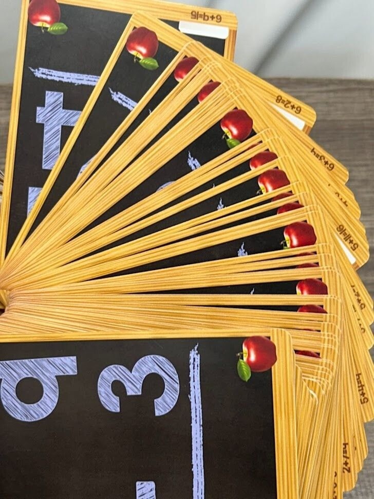 Math Arithmetic Flash Cards Subtraction Addition Multiplication Division