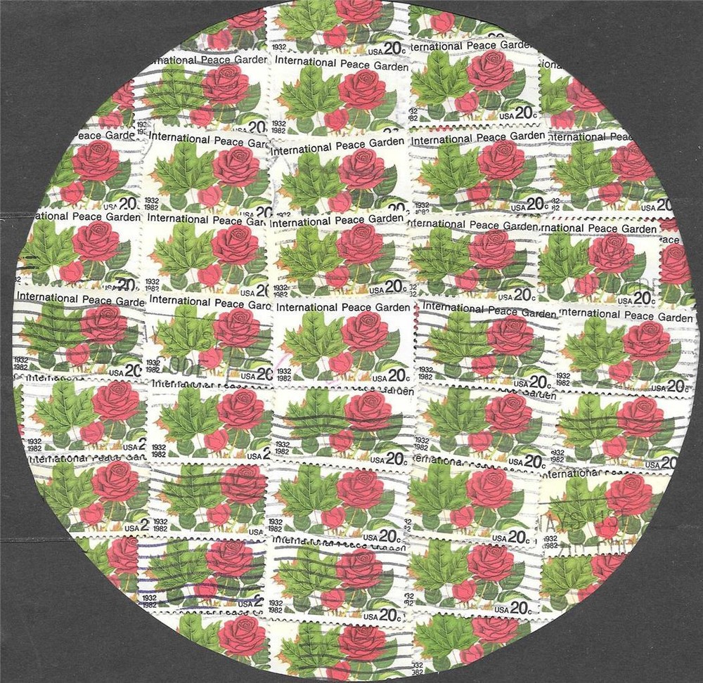 T&G STAMPS - US X 50 Stamps SCOT 2014 (Used) (Year1982) FREE SHIPPING