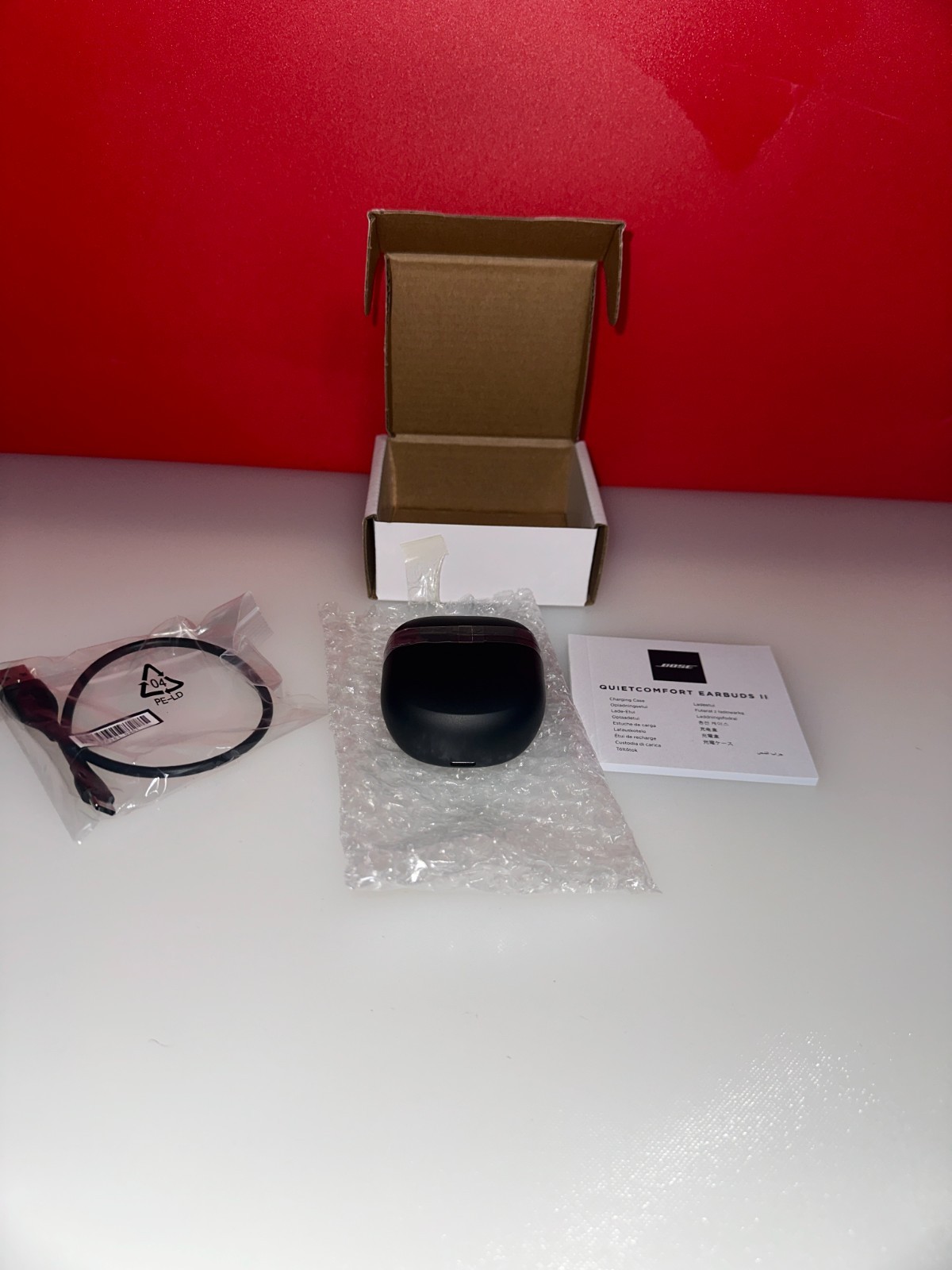 BOSE Charging Case only for - Quiet Comfort II & QC Ultra - Black