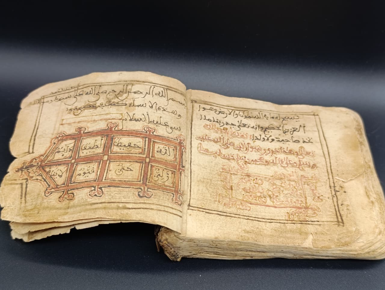 Antique Islamic Manuscript “الحصن” Maghrebi Script 240 Pages –