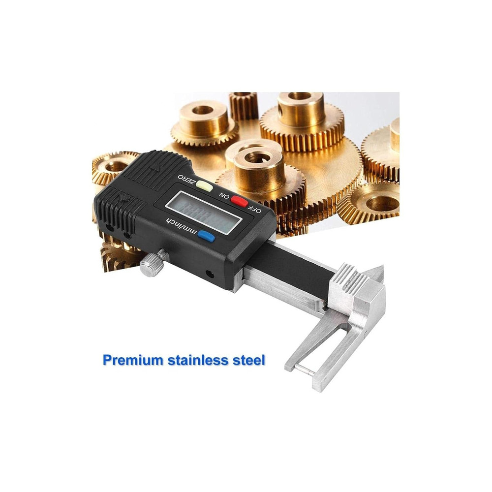 3-In-1 Micro Electronic Digital Caliper Ruler, inside Diameter, Diameter, Thickn