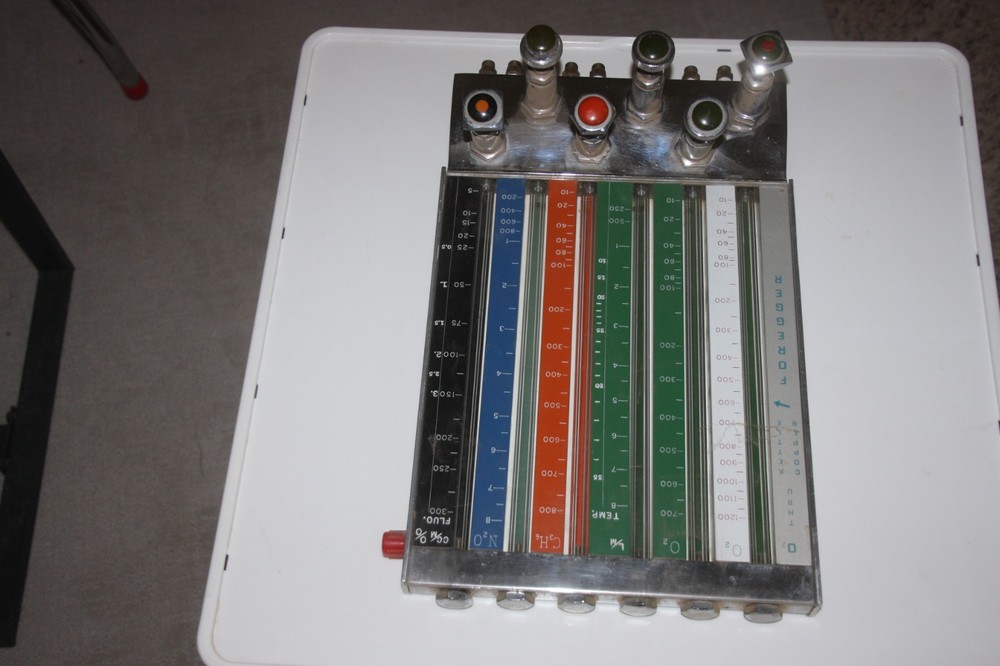 Flow Meter Part for Anesthesia Machine