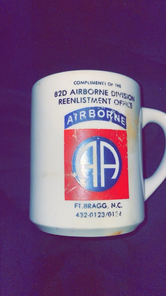 82D Airborne Division Ft. Bragg N.C Mug