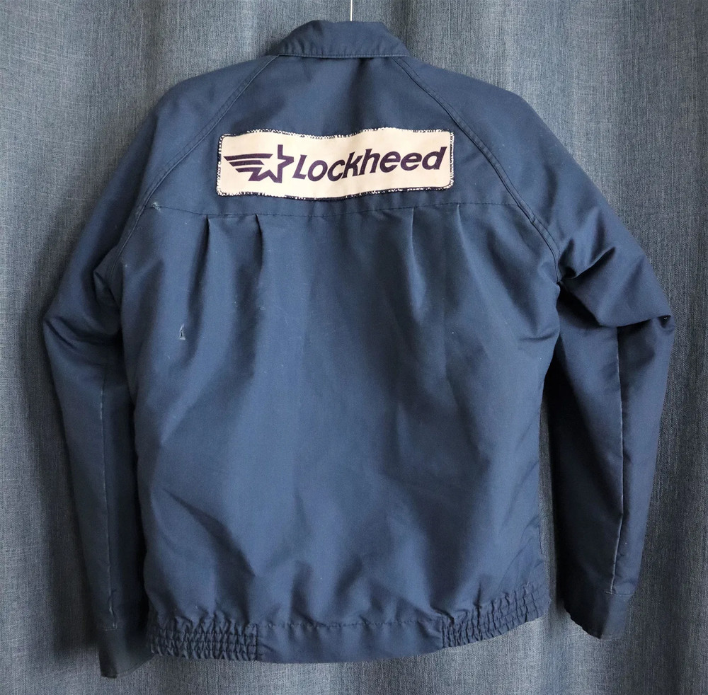 Space Shuttle and Apollo Launch Worker Jacket / w patch !