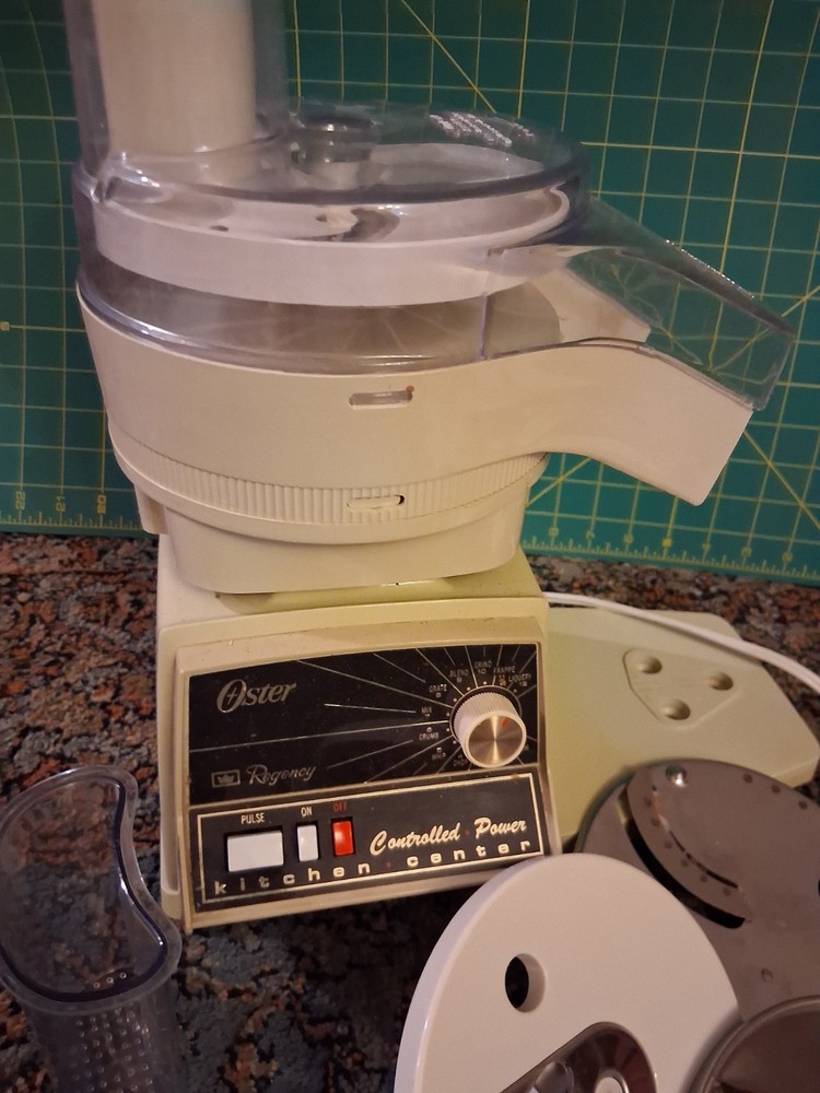 Vintage Oster Regency Food Processor